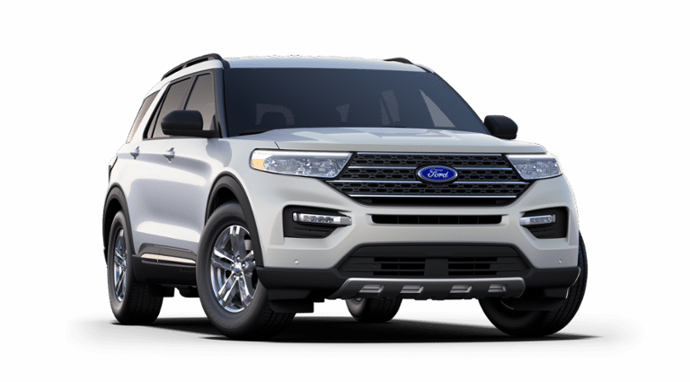 21 Ford Explorer Xlt Star White 2 3l Ecoboost Engine Mcdonnell Motors